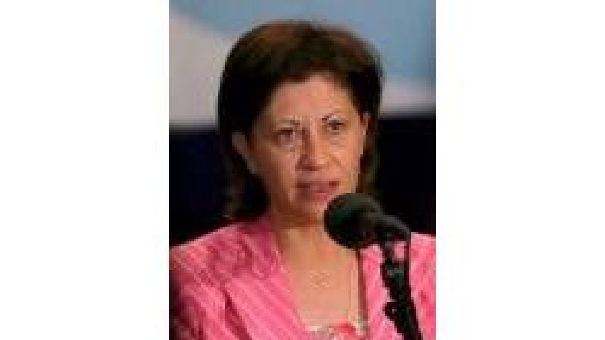 La ministra de Agricultura, Elena Espinosa.