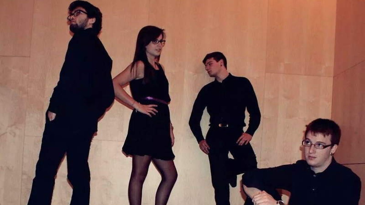 Los cuatro clarinetes del grupo Satoff Clarinet Quartet.