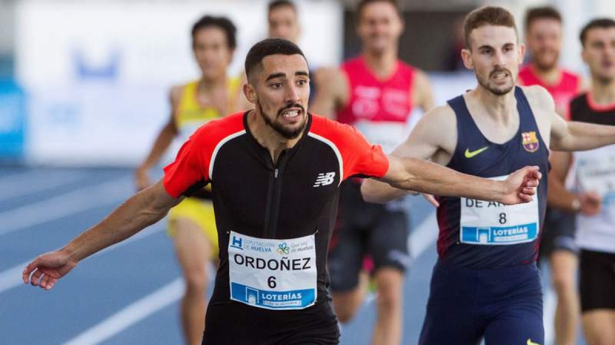 Saúl Ordóñez ostenta el récord español de los 800 metros desde el año 2018.