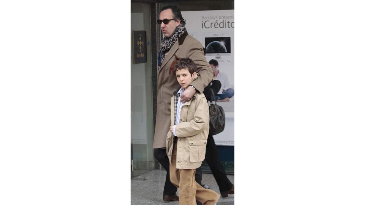 Jaime de Marichalar y su hijo Froilán.