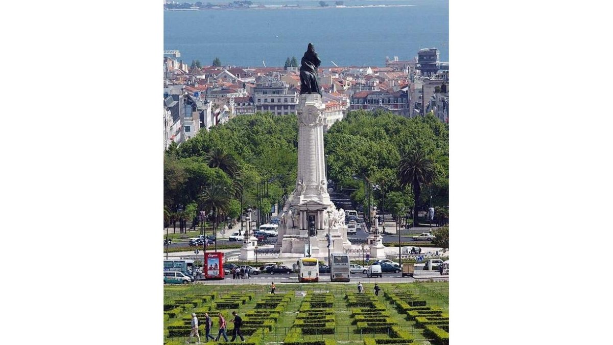 Vista general de la parte histórica de la ciudad de Lisboa. MANUEL DE ALMEIDA