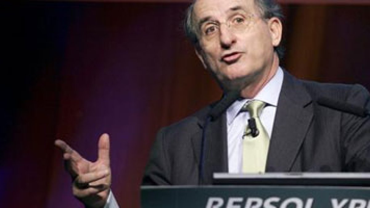 El presidente de la petrolera hispano-argentina Repsol YPF, Antonio Brufau.
