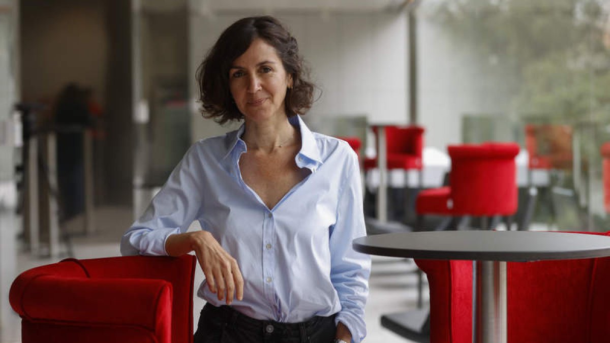 Cristina Campos, semifinalista del Premio Planeta. TONI ALBIR