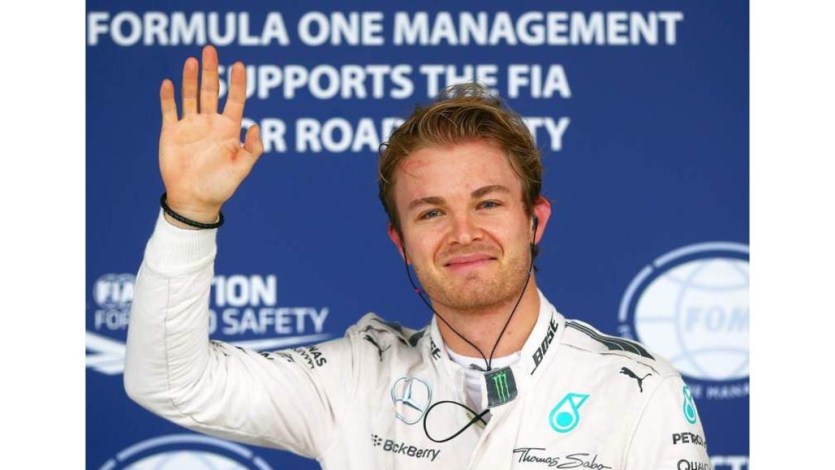 Nico Rosberg se retira de la Fórmula 1 tras conquistar el título del mundo. SRDJAN SUKI