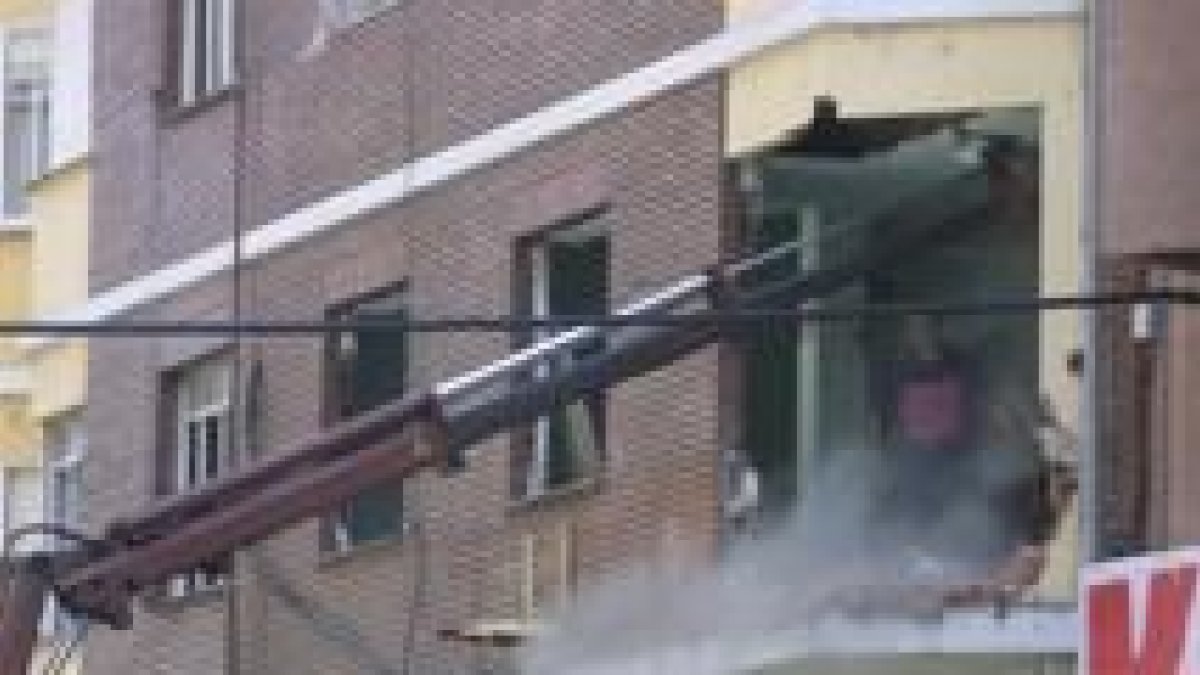 Los daños causados por la explosión hicieron imposible la recuperación del inmueble afectado