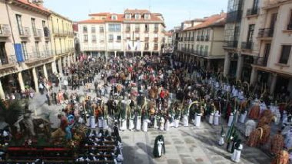 Una de las celebraciones pasionales de Astorga, en imagen de archivo.