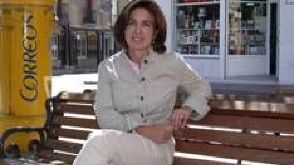 La alcaldesa de Benavides de Órbigo, Ana Rosa Sopeña Vallina