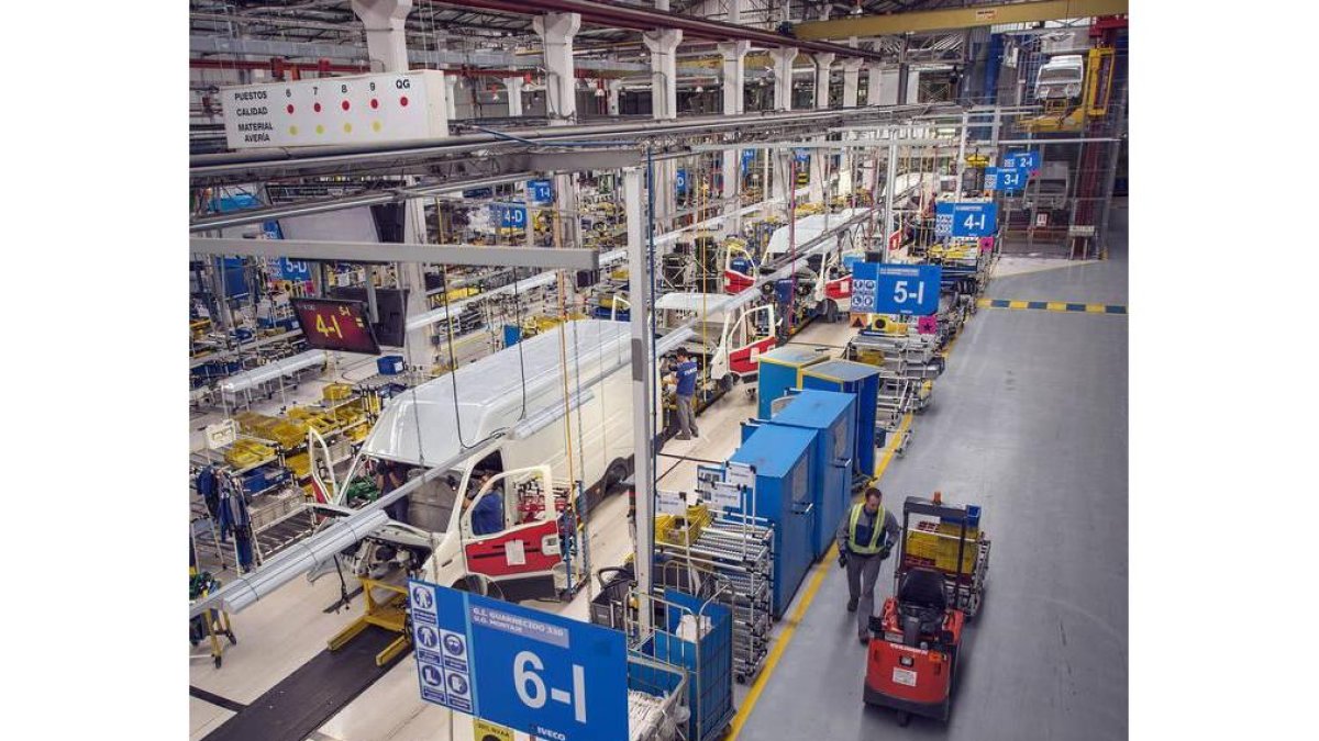 Planta de la factoría Iveco en Valladolid