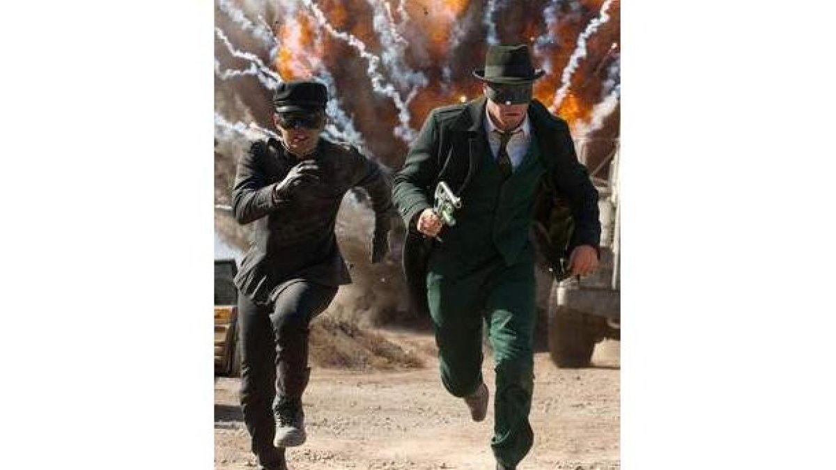 Fotograma de 'The Green Hornet'.
