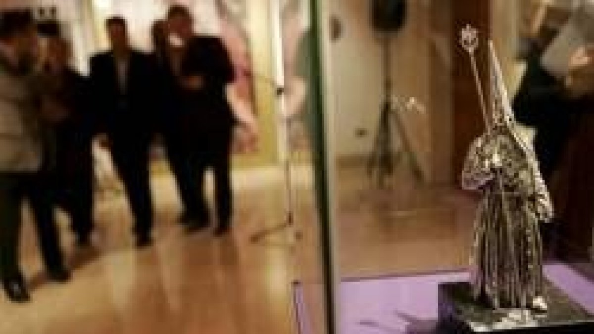 En la muestra se puede ver también la figura del Papón de plata