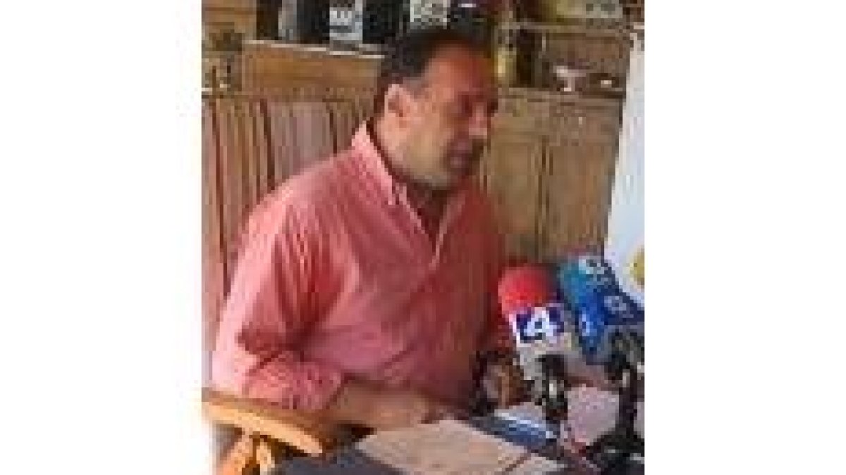 Rafael Álvarez durante la presentación de los actos veraniegos