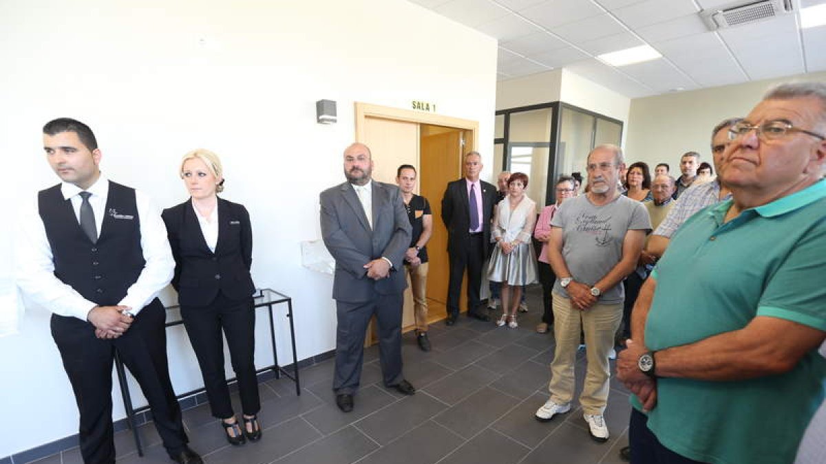 El edificio, de 170 metros cuadrados, está ubicado en el polígono industrial del Campo de San Bartolo de la villa del Cúa. L. DE LA MATA