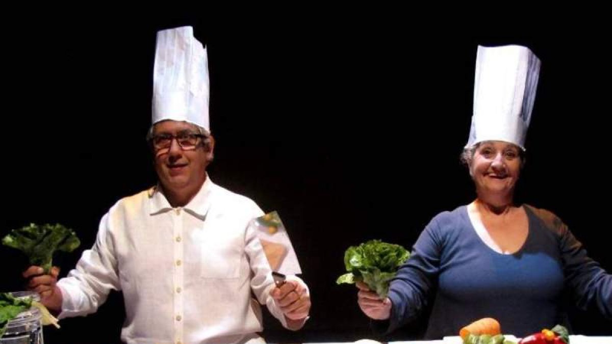 Una escena de la obra que llega hoy a El Albéitar. DL