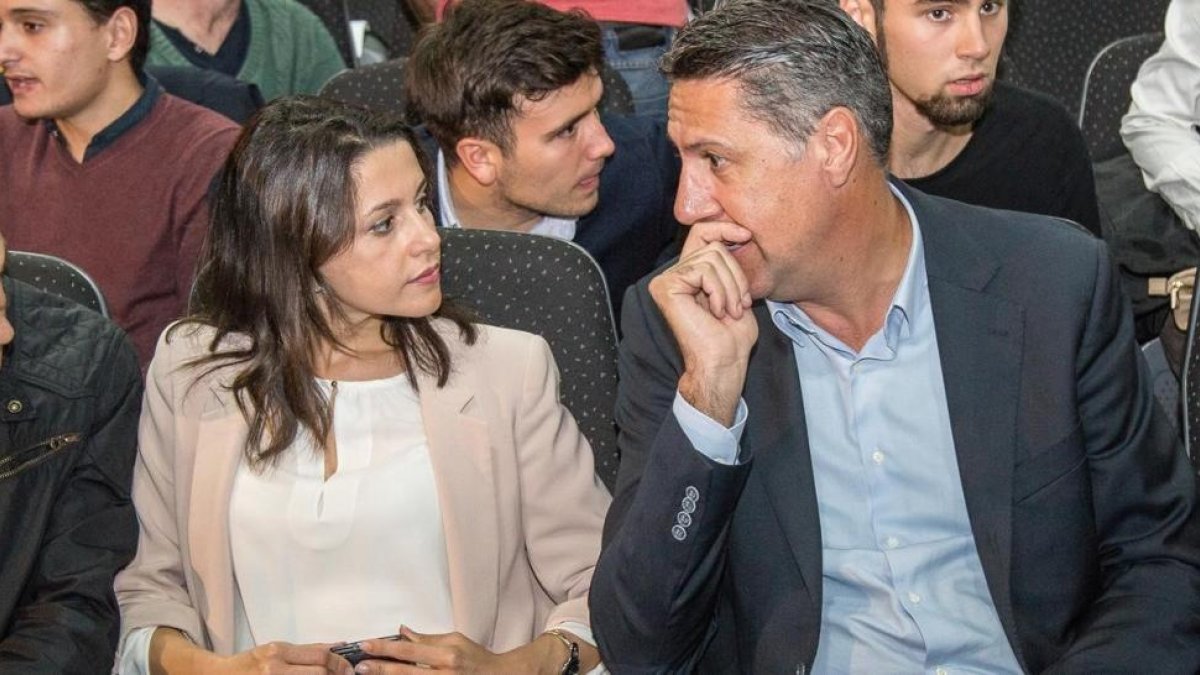 Inés Arrimadas y Xavier García Albiol, en una imagen de archivo.