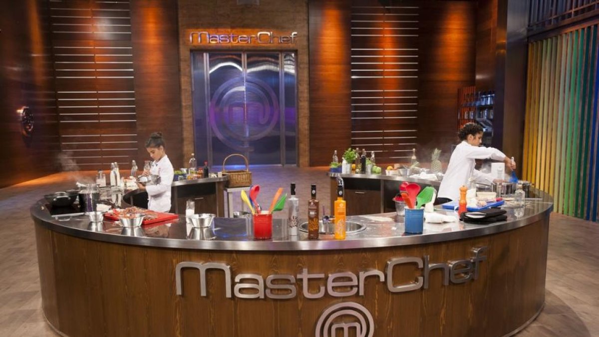 Una imagen de la final de la temporada anterior de 'Masterchef junior'.