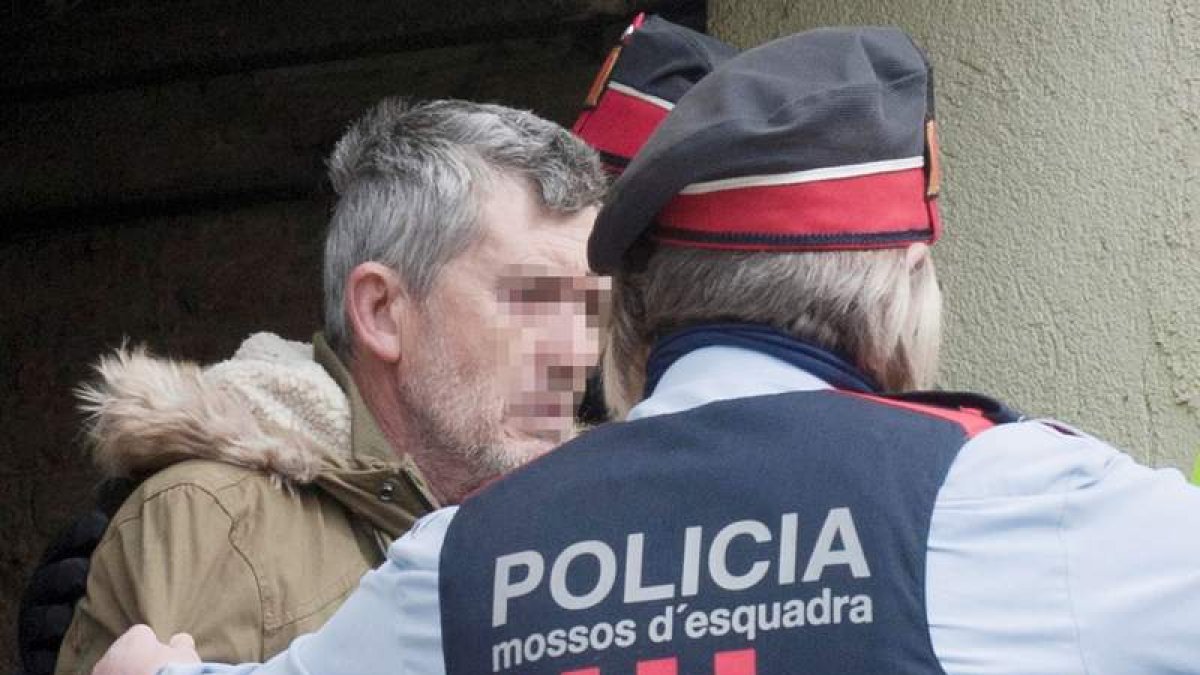 El acusado del doble asesinato de la pareja en el pantano de Susqueda. TOWNSEND