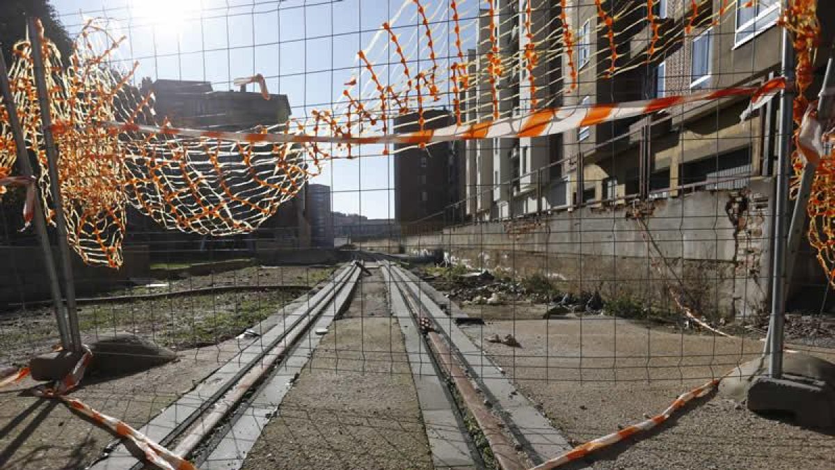 Las obras de integración de Feve en la capital.