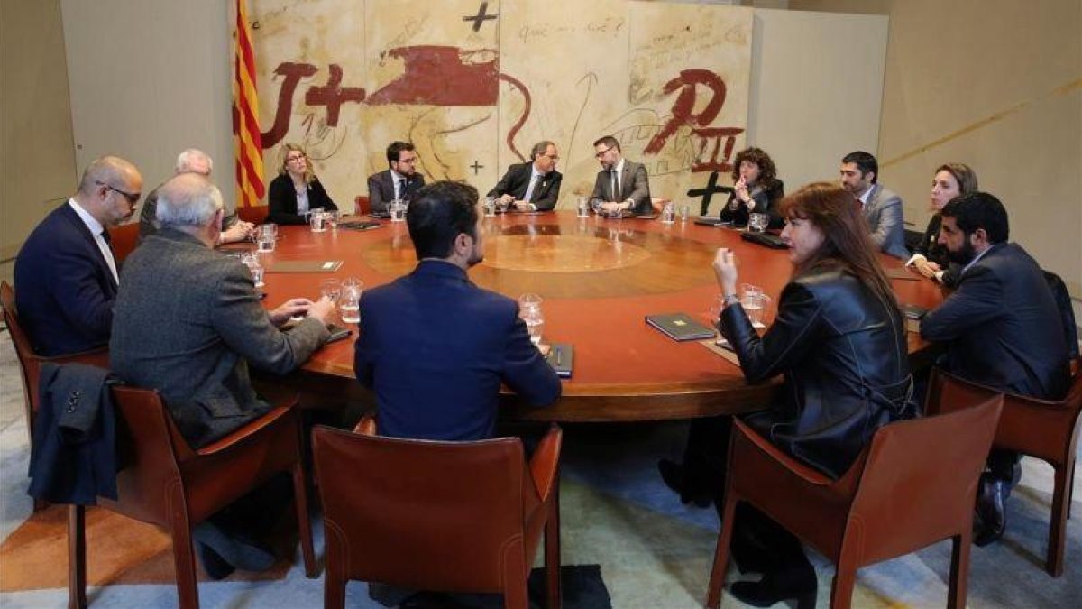 Reunión del Govern.