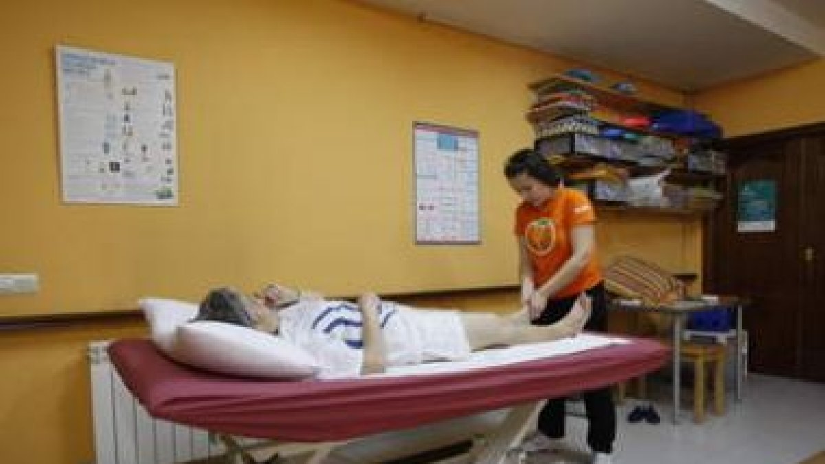 Aldem ofrece un servicio de gimnasio y masaje a los asociados