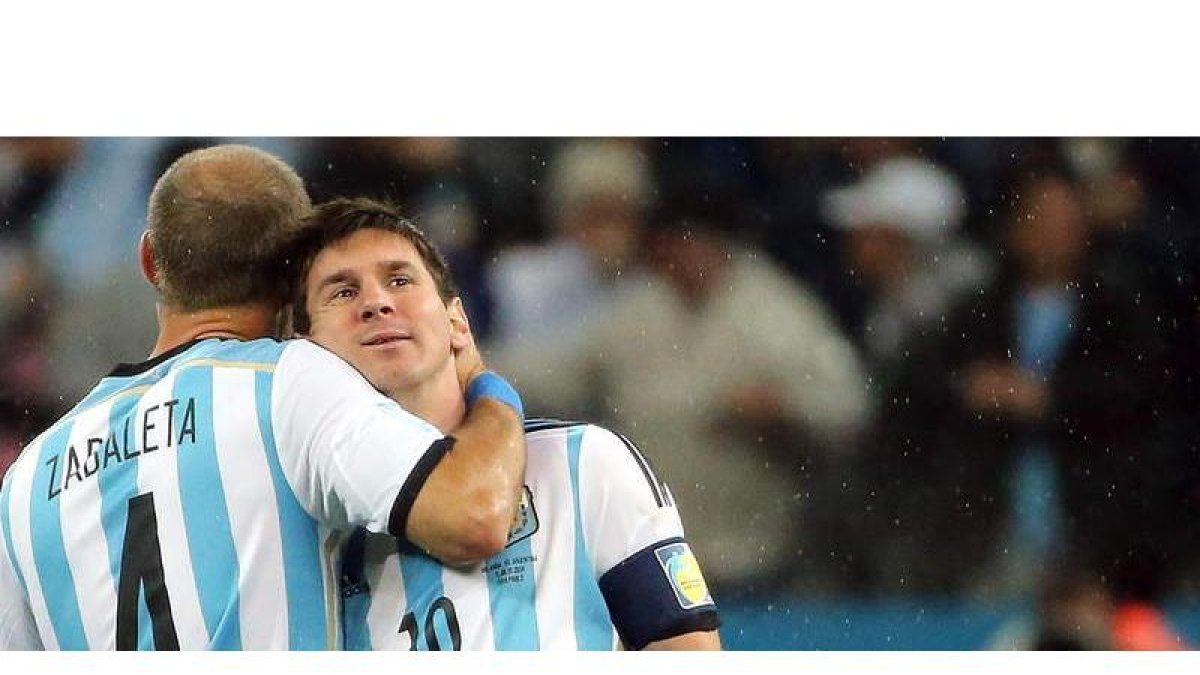 Messi, desaparecido ante Holanda, es la gran esperanza argentina para desarbolar la maquinaria alemana.