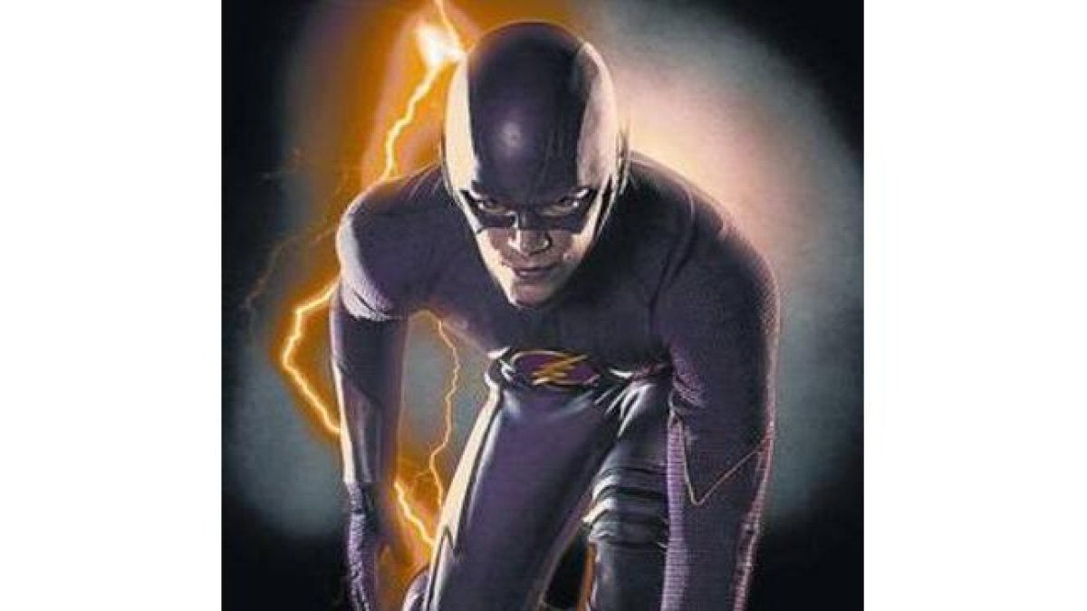 El actor Grant Gustin, protagonista de 'The Flash'.