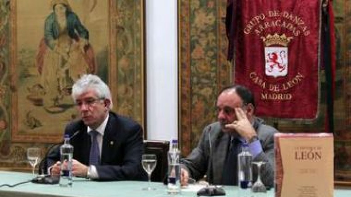 José Ángel Hermida y Rafael Álvarez, en Madrid.