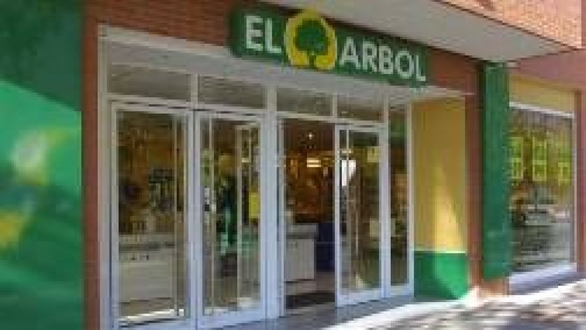 Imagen de uno de los supermecados El Árbol que existen en la ciudad de León