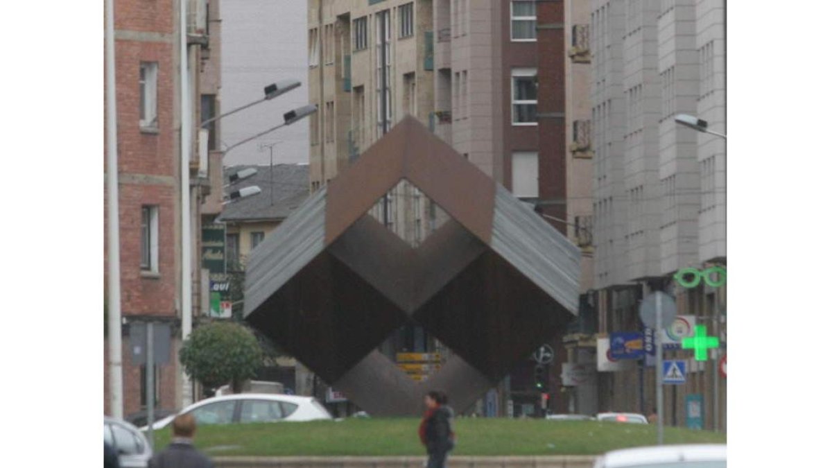 Glorieta de la Pizarra, donde se registró el accidente.