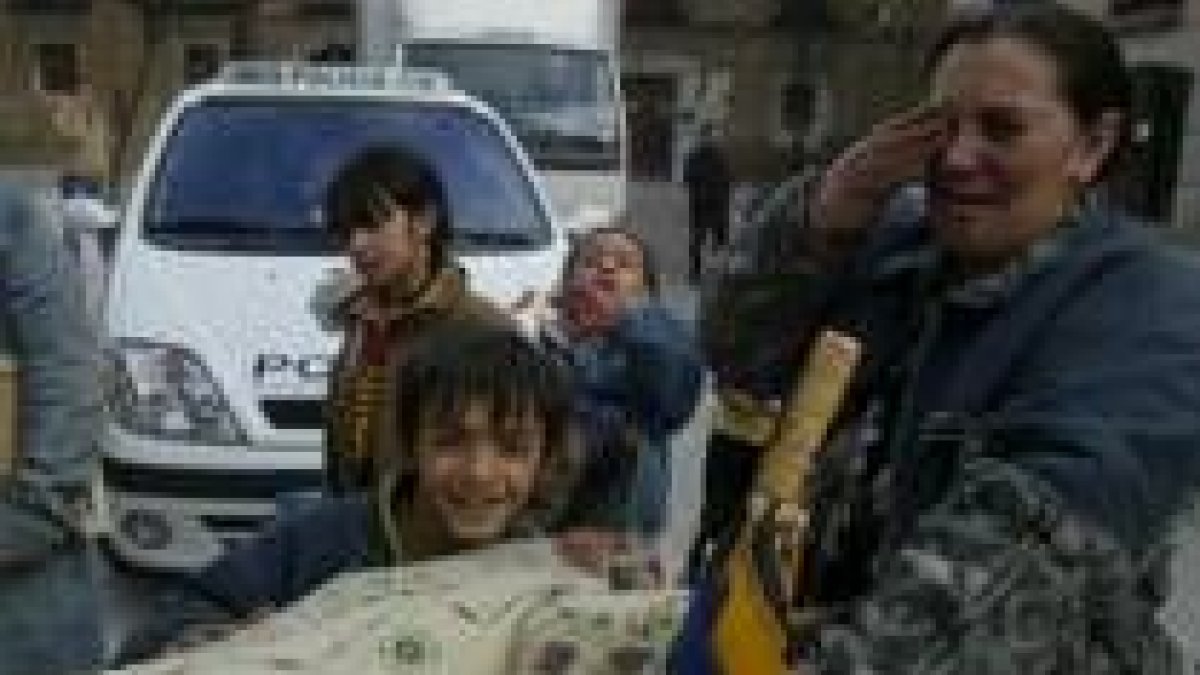 El desalojo se produjo con presencia policial y generó escenas de llanto