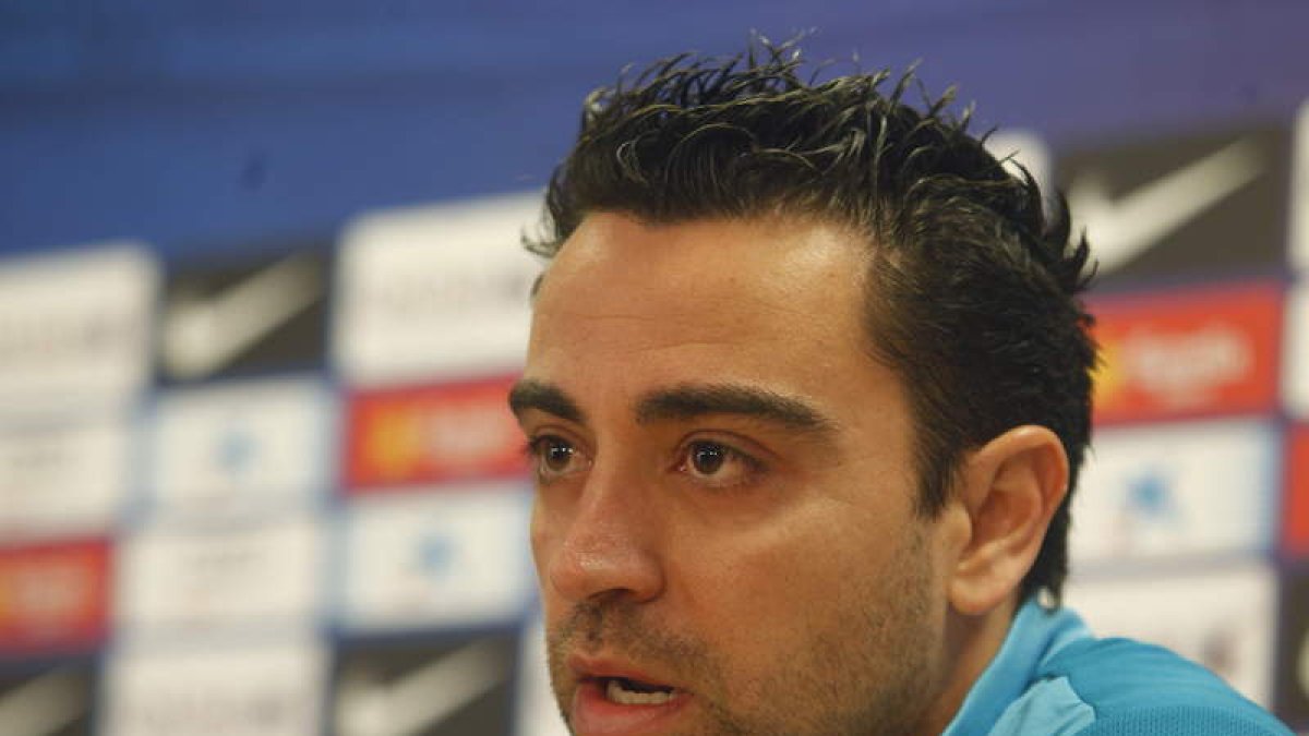 Xavi valora el estado de forma del Atlético.