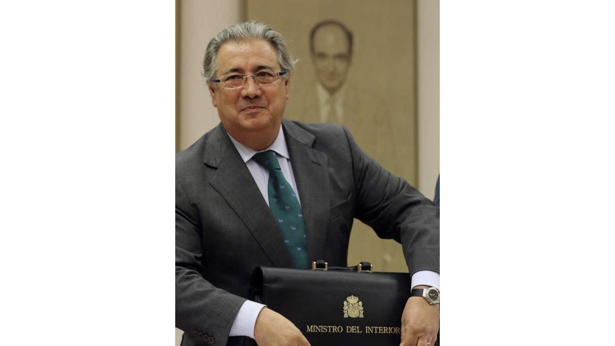 El ministro del Interior, Juan Ignacio Zoido. BALLESTEROS