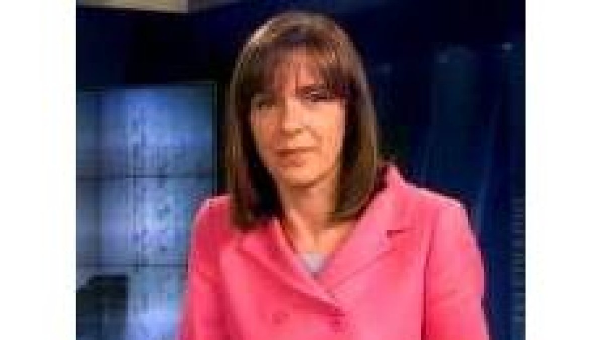 Ana Blanco, rostro de la primera edición del Telediario de TVE-1