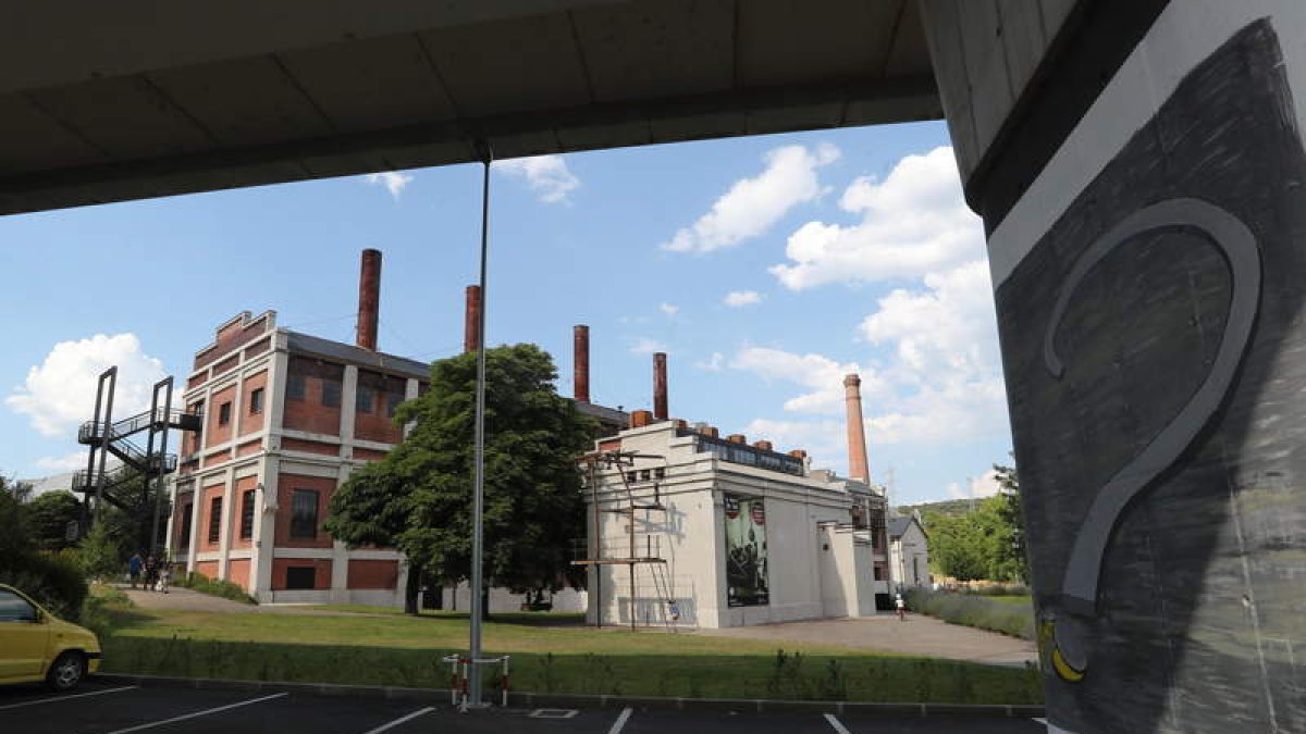 Exterior de La Fábrica de Luz. Museo de la Energía. ANA F. BARREDO