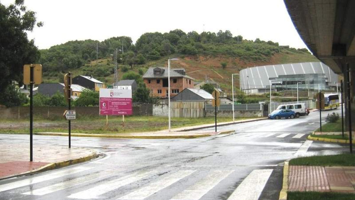 Terrenos en los que se ubicará la futura estación de autobuses, en una imagen de archivo.
