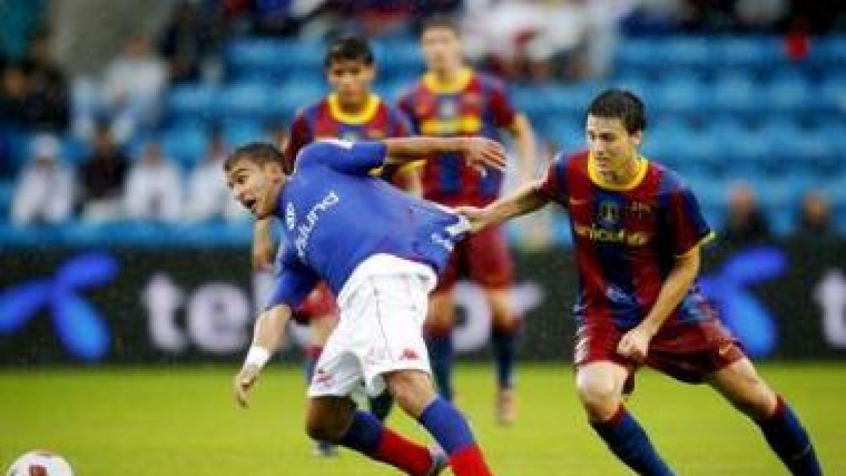 El Barça pese a sus muchas bajas no dejó mala imagen.