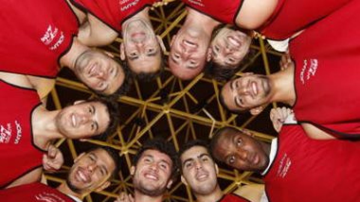 Quezada, Jorge Calvo, Fontet, Seawright, Riol, Múgica, Bernabé, Jorge García, Julio González y Rocch