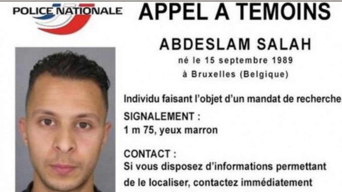 Orden de detención de la policía francesa.