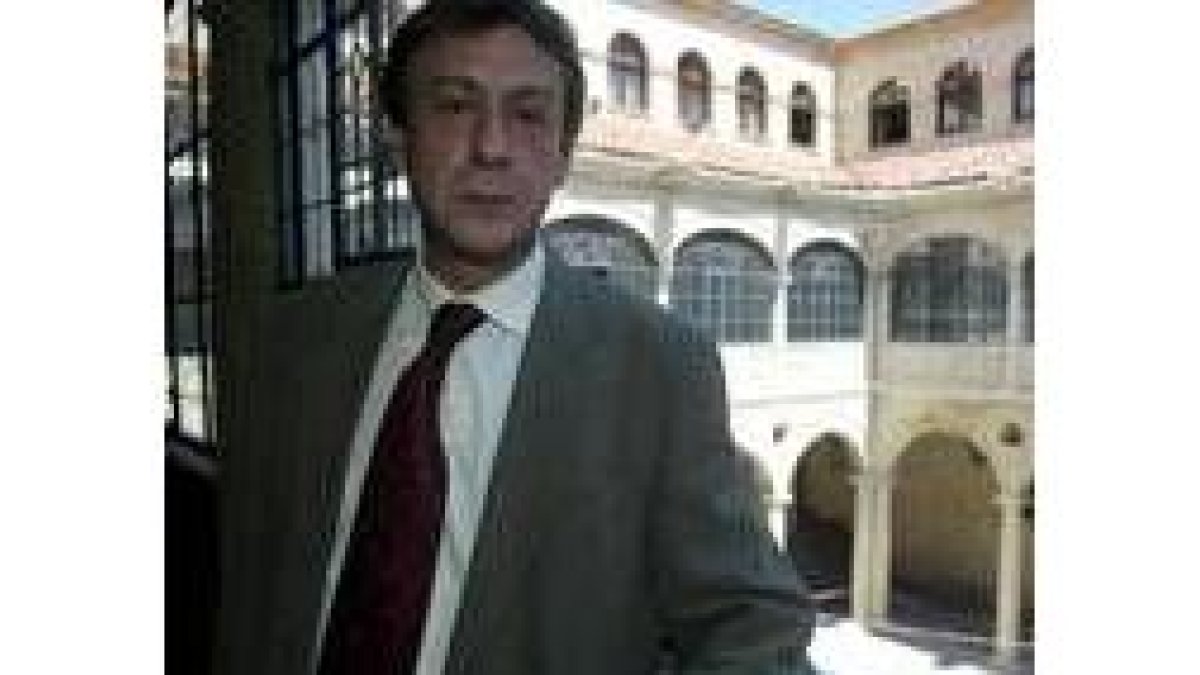 Javier García Prieto, presidente de la Diputación, en una foto de archivo