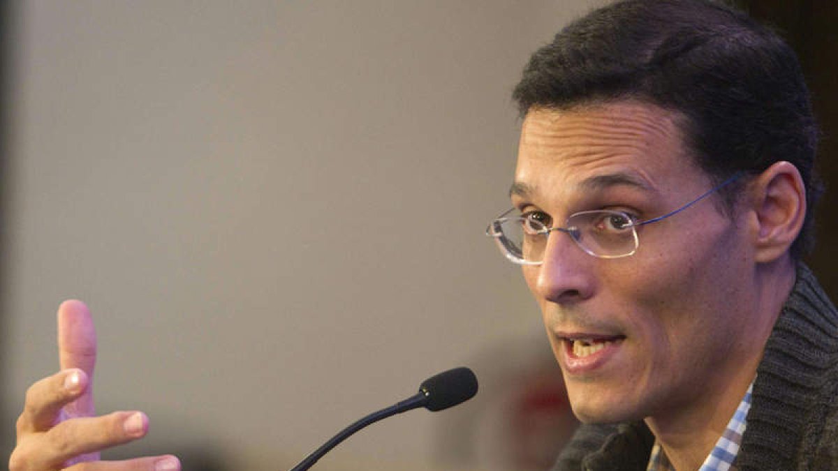 El autor madrileño Marcos Chicot. MARTA PÉREZ