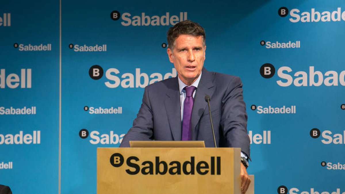 Jaume Guardiola, consejero delegado de Banco Sabadell. DL