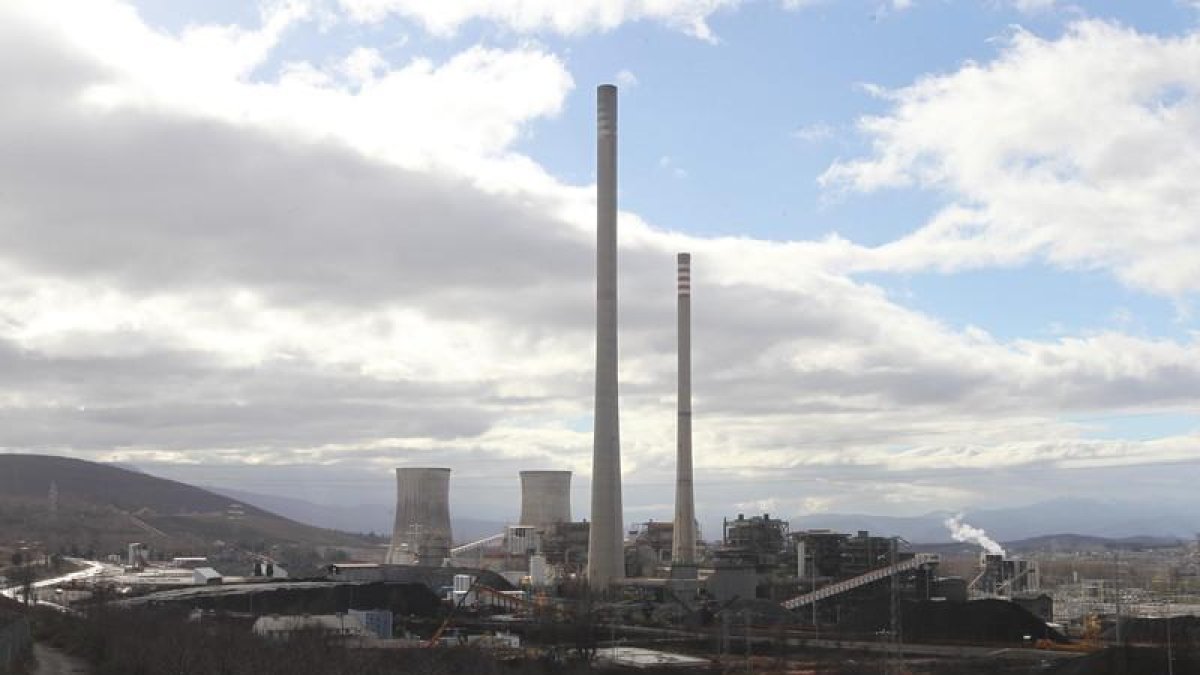 La central térmica de Compostilla.
