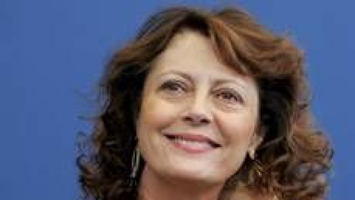 La actriz Susan Sarandon, que sigue estando espléndida