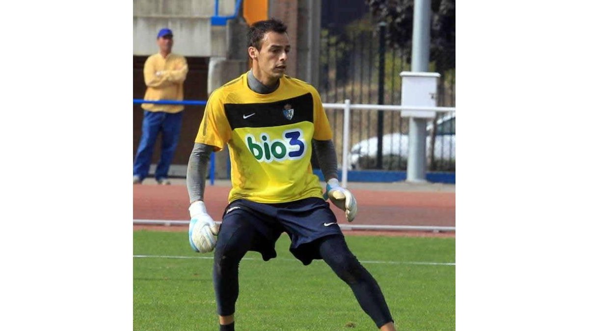 Orlando, durante un entrenamiento en el Colomán.
