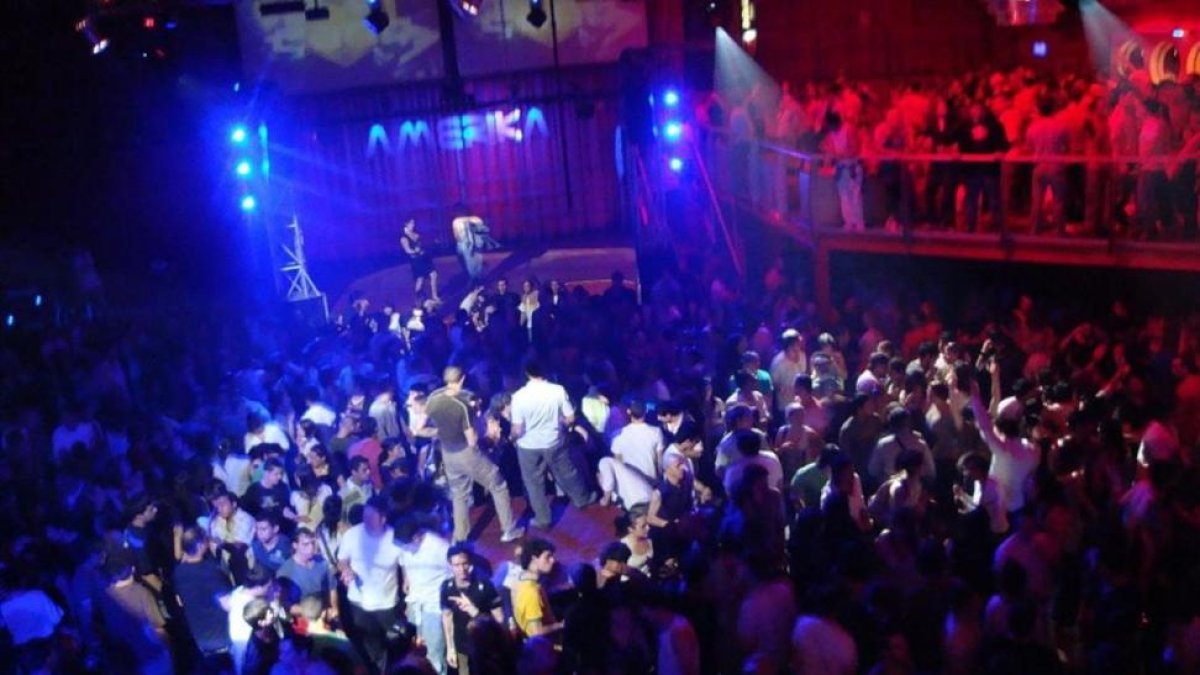 Discoteca Amerika en Buenos Aires.