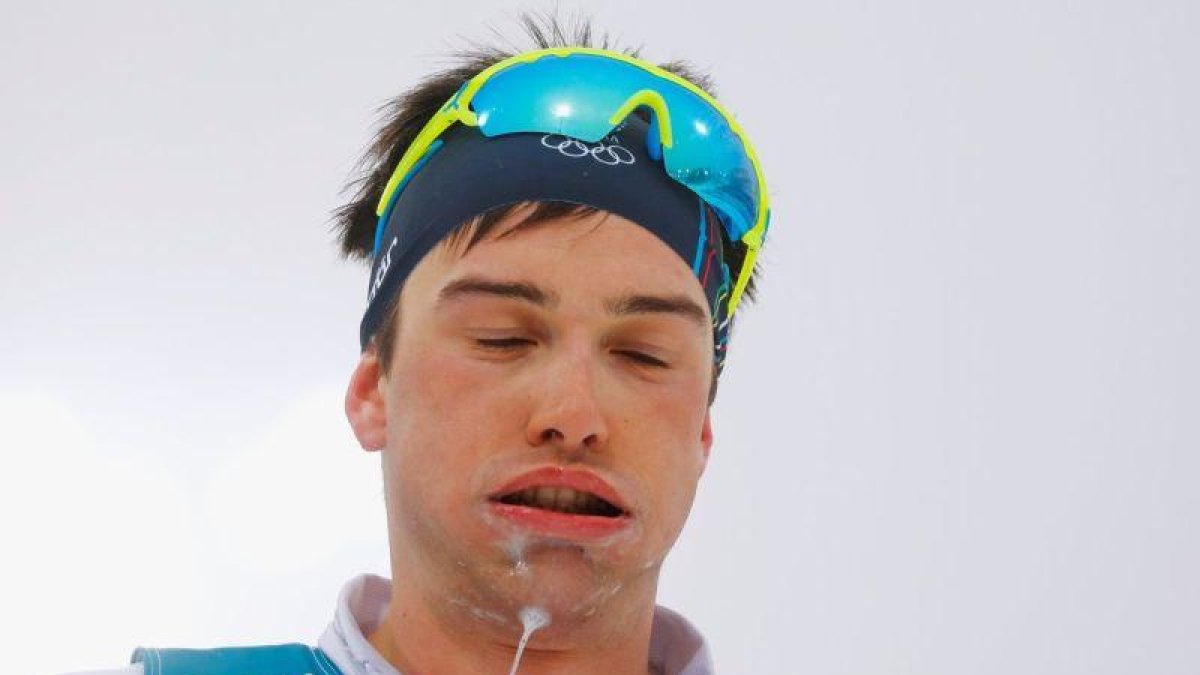 Max Hauke, durante los Juegos Olímpicos del 2018.