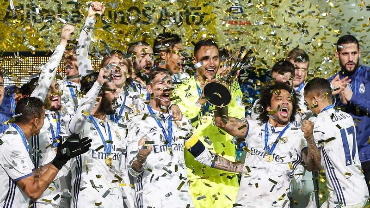 Cristiano celebra el gol de penalti que llevó al Madrid hasta la prórroga. YUYA SHINO