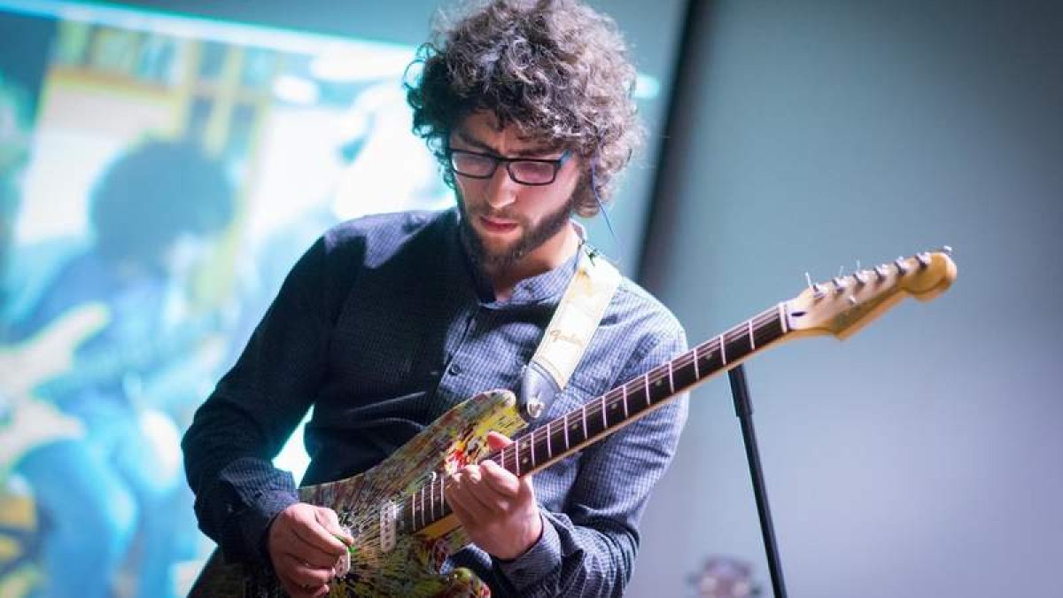 Rául Vázquez, músico y compositor, es natural de Toreno. R.. VEGA