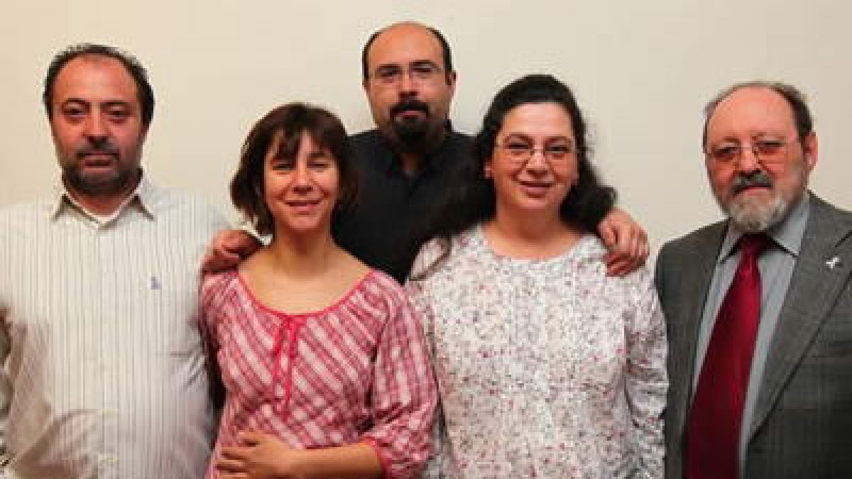 Rodríguez, Panizo, Ordóñez, Fernández y Ponga.