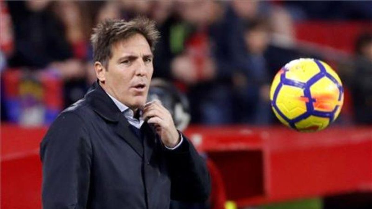 Eduardo Berizzo, en el Sánchez Pizjuán.