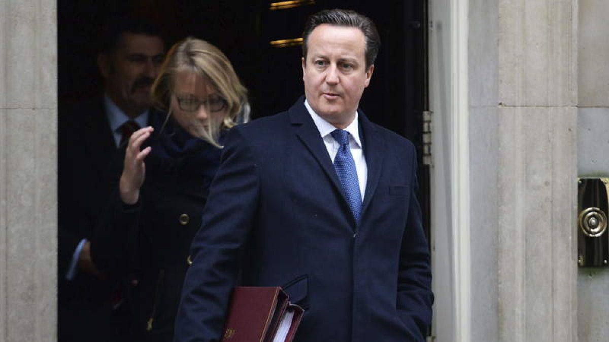 El primer ministro británico David Cameron.